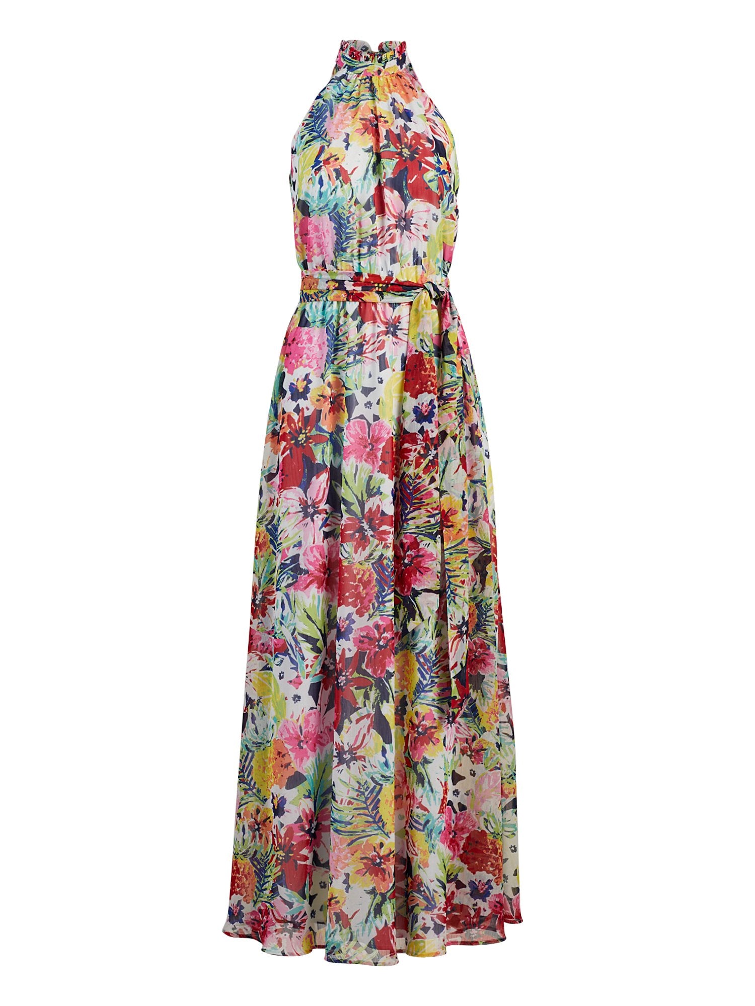 Elysia Floral Halter Maxi Dress main image 1