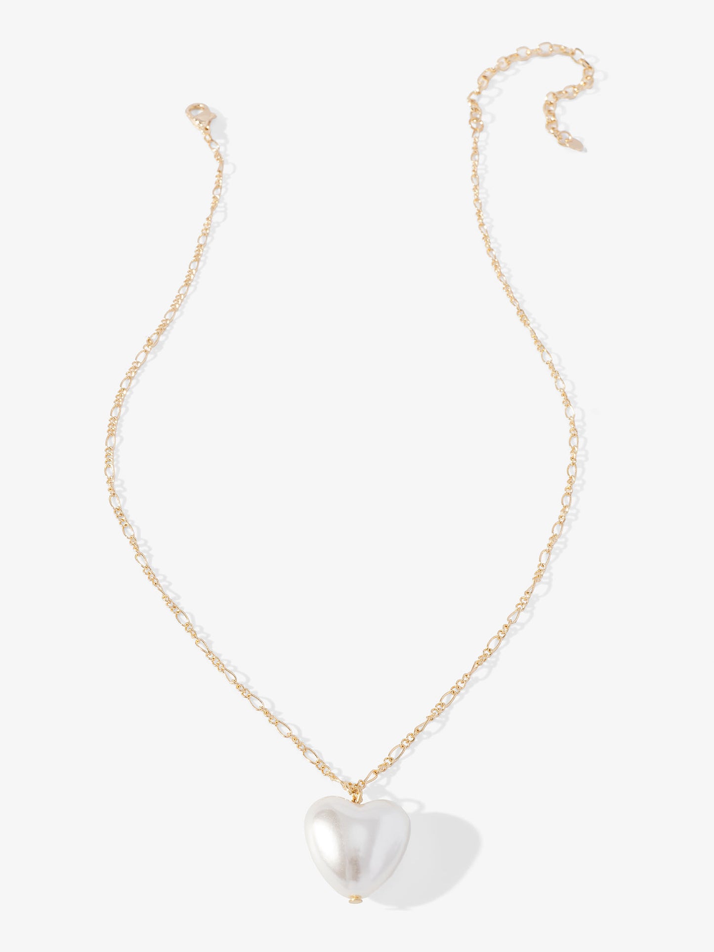 Pearl Heart Pendant Necklace – New York & Company