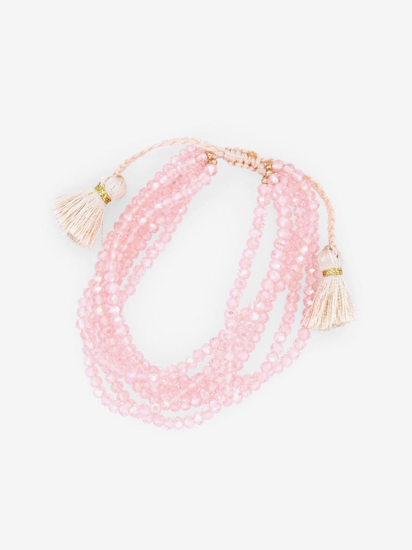 Beaded Pull Tie Bracelet