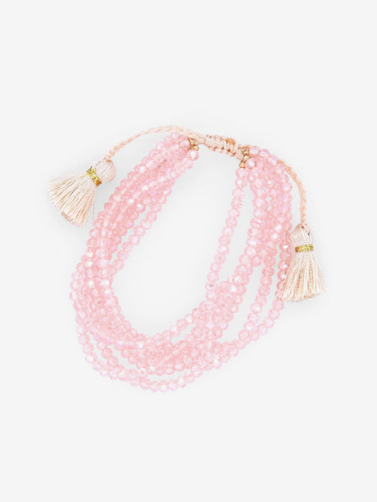 Beaded Pull Tie Bracelet